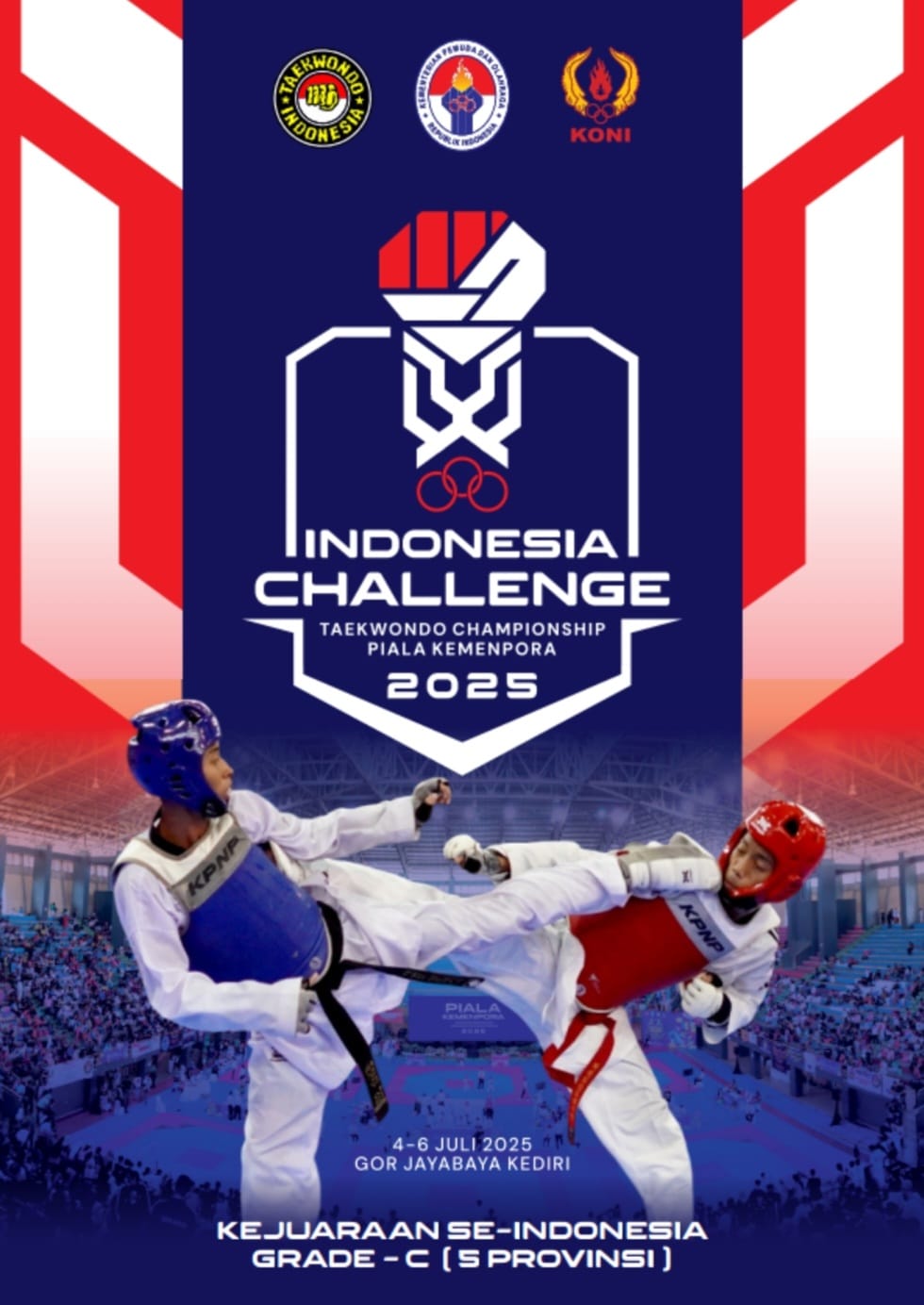 Ajang Pertarungan Prestasi Taekwondo di Tanah Air Taekwondo Indonesia Dojang uinmalang